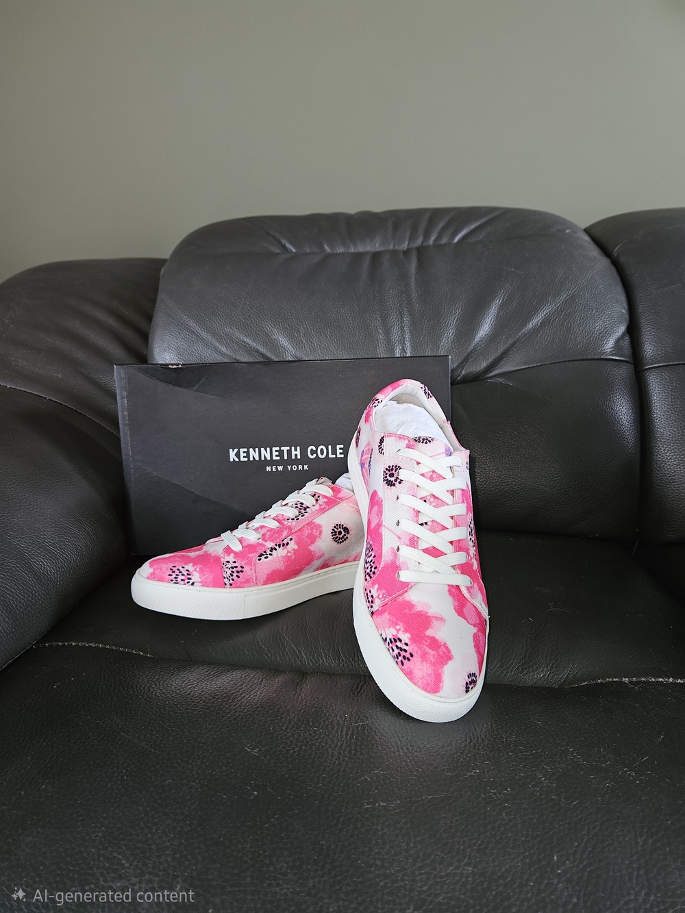 Kenneth Cole Floral Canvas Women's Sneakers